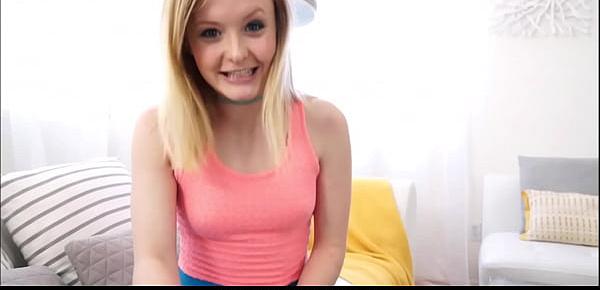 Tiny Blonde Teen Stepdaughter Lanna Carter Makes Sex Video With Dad For Mom POV